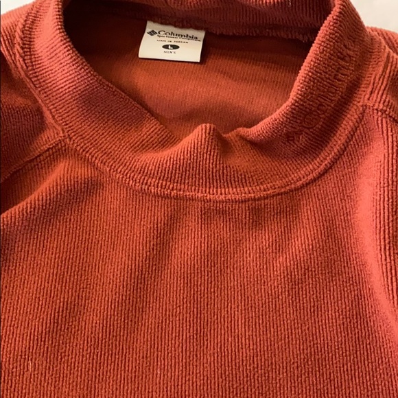 Burnt Red Columbia Turtle Neck Sweater - Picture 5 of 6